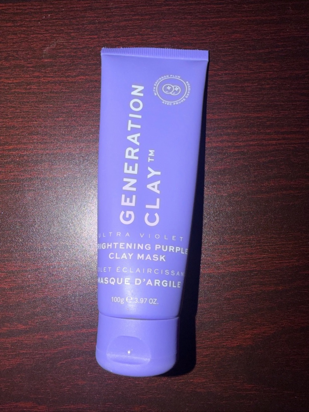 Generation Clay Brightening Clay Mask - Purple Tube